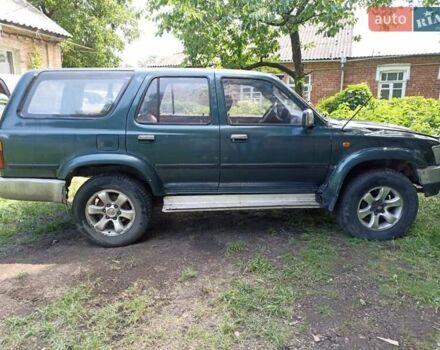 Зеленый Тойота 4Раннер, объемом двигателя 3 л и пробегом 320 тыс. км за 6200 $, фото 2 на Automoto.ua