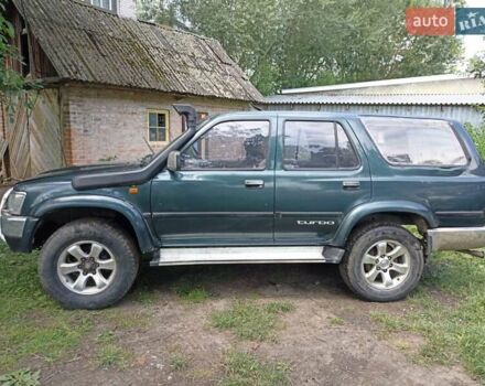 Зеленый Тойота 4Раннер, объемом двигателя 3 л и пробегом 320 тыс. км за 6200 $, фото 3 на Automoto.ua