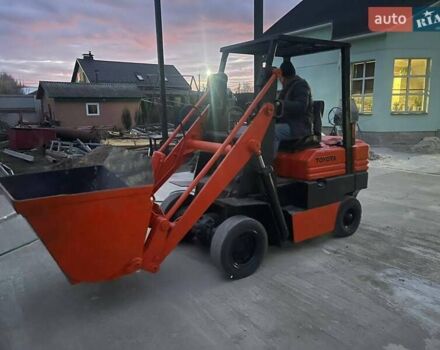 Помаранчевий Тойота 7ФГ, об'ємом двигуна 0 л та пробігом 10 тис. км за 5200 $, фото 16 на Automoto.ua