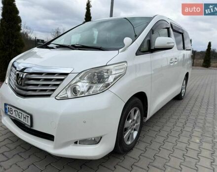 Тойота Алфард 2010 в Виннице на Automoto.ua Белый Тойота Алфард, объемом двигателя 2.4 л и пробегом 183 тыс. км за 13900 $, фото 4 на Automoto.ua