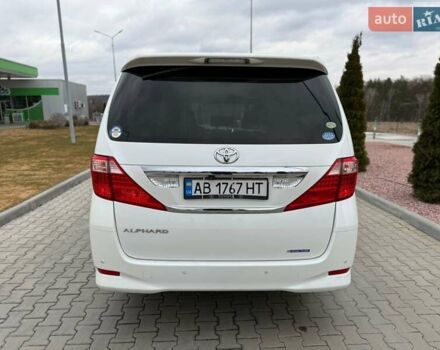 Тойота Алфард 2010 в Виннице на Automoto.ua Белый Тойота Алфард, объемом двигателя 2.4 л и пробегом 183 тыс. км за 13900 $, фото 2 на Automoto.ua