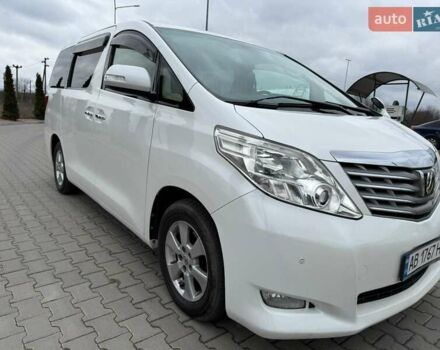 Тойота Алфард 2010 в Виннице на Automoto.ua Белый Тойота Алфард, объемом двигателя 2.4 л и пробегом 183 тыс. км за 13900 $, фото 1 на Automoto.ua