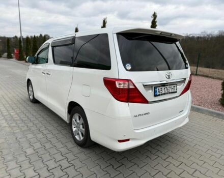 Белый Тойота Алфард, объемом двигателя 2.4 л и пробегом 180 тыс. км за 14000 $, фото 6 на Automoto.ua