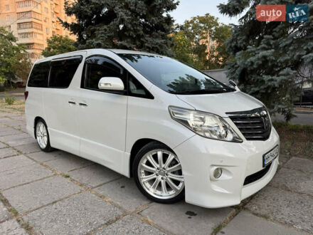 Тойота Алфард 2010 в Одессе на Automoto.ua Белый Тойота Алфард, объемом двигателя 2.4 л и пробегом 85 тыс. км за 15400 $, фото 1 на Automoto.ua