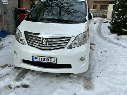 Білий Тойота Алфард, об'ємом двигуна 2.36 л та пробігом 146 тис. км за 19500 $, фото 1 на Automoto.ua