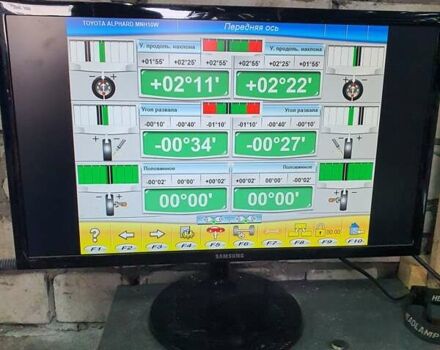 Черный Тойота Алфард, объемом двигателя 2.4 л и пробегом 83 тыс. км за 14400 $, фото 3 на Automoto.ua