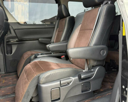 Чорний Тойота Алфард, об'ємом двигуна 2.4 л та пробігом 78 тис. км за 18800 $, фото 94 на Automoto.ua