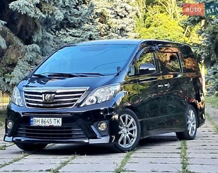 Черный Тойота Алфард, объемом двигателя 2.4 л и пробегом 89 тыс. км за 17400 $, фото 1 на Automoto.ua