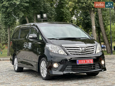 Черный Тойота Алфард, объемом двигателя 2.4 л и пробегом 83 тыс. км за 16500 $, фото 1 на Automoto.ua