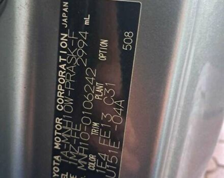 Сірий Тойота Алфард, об'ємом двигуна 2.99 л та пробігом 149 тис. км за 16000 $, фото 21 на Automoto.ua