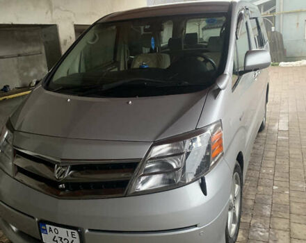 Серый Тойота Алфард, объемом двигателя 2.36 л и пробегом 256 тыс. км за 12000 $, фото 1 на Automoto.ua