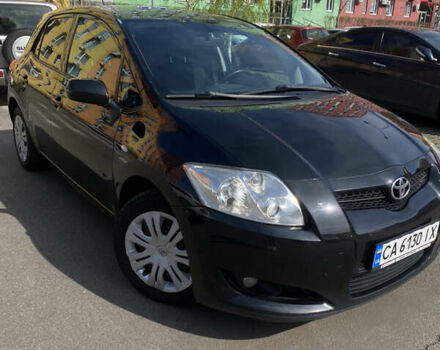 Черный Тойота Аурис, объемом двигателя 1.6 л и пробегом 169 тыс. км за 7500 $, фото 2 на Automoto.ua