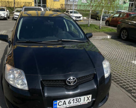 Черный Тойота Аурис, объемом двигателя 1.6 л и пробегом 169 тыс. км за 7500 $, фото 3 на Automoto.ua