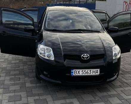 Черный Тойота Аурис, объемом двигателя 1.6 л и пробегом 180 тыс. км за 6600 $, фото 13 на Automoto.ua