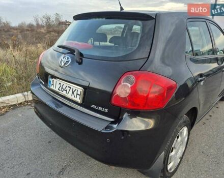 Черный Тойота Аурис, объемом двигателя 1.6 л и пробегом 134 тыс. км за 6900 $, фото 21 на Automoto.ua