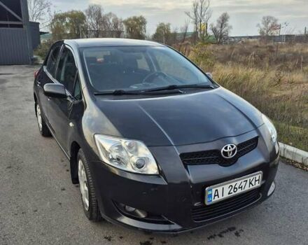 Черный Тойота Аурис, объемом двигателя 1.6 л и пробегом 134 тыс. км за 6900 $, фото 20 на Automoto.ua