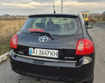 Черный Тойота Аурис, объемом двигателя 1.6 л и пробегом 134 тыс. км за 6900 $, фото 9 на Automoto.ua
