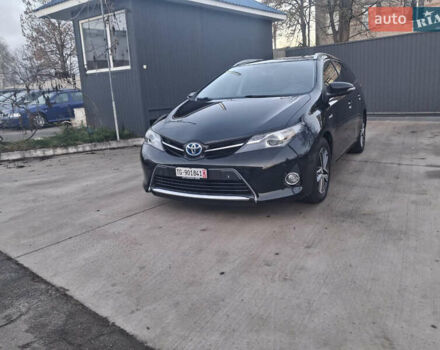 Черный Тойота Аурис, объемом двигателя 1.8 л и пробегом 169 тыс. км за 13999 $, фото 1 на Automoto.ua