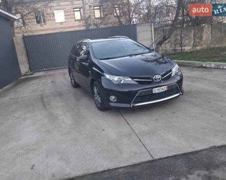 Черный Тойота Аурис, объемом двигателя 1.8 л и пробегом 169 тыс. км за 13999 $, фото 1 на Automoto.ua