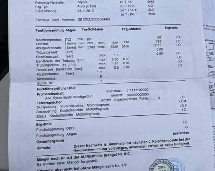 Коричневий Тойота Ауріс, об'ємом двигуна 1.36 л та пробігом 196 тис. км за 8999 $, фото 19 на Automoto.ua