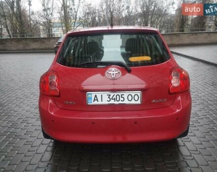 Красный Тойота Аурис, объемом двигателя 1.6 л и пробегом 134 тыс. км за 6999 $, фото 3 на Automoto.ua