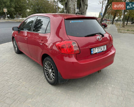 Червоний Тойота Ауріс, об'ємом двигуна 1.6 л та пробігом 200 тис. км за 6200 $, фото 9 на Automoto.ua