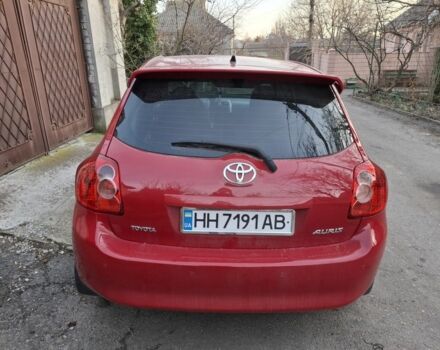 Красный Тойота Аурис, объемом двигателя 1.6 л и пробегом 196 тыс. км за 6800 $, фото 3 на Automoto.ua