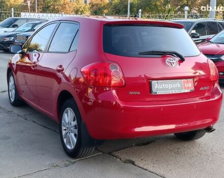 Красный Тойота Аурис, объемом двигателя 1.6 л и пробегом 101 тыс. км за 8490 $, фото 10 на Automoto.ua
