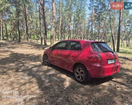 Красный Тойота Аурис, объемом двигателя 1.6 л и пробегом 140 тыс. км за 6300 $, фото 13 на Automoto.ua