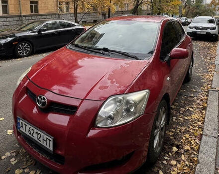 Красный Тойота Аурис, объемом двигателя 1.6 л и пробегом 190 тыс. км за 5999 $, фото 19 на Automoto.ua