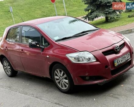 Красный Тойота Аурис, объемом двигателя 1.6 л и пробегом 200 тыс. км за 4500 $, фото 23 на Automoto.ua