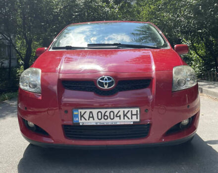 Червоний Тойота Ауріс, об'ємом двигуна 1.6 л та пробігом 65 тис. км за 8000 $, фото 6 на Automoto.ua