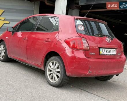 Красный Тойота Аурис, объемом двигателя 1.6 л и пробегом 200 тыс. км за 4500 $, фото 11 на Automoto.ua