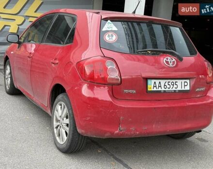 Красный Тойота Аурис, объемом двигателя 1.6 л и пробегом 200 тыс. км за 4500 $, фото 12 на Automoto.ua