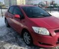 Красный Тойота Аурис, объемом двигателя 1.6 л и пробегом 193 тыс. км за 5200 $, фото 1 на Automoto.ua