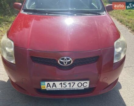 Красный Тойота Аурис, объемом двигателя 1.6 л и пробегом 182 тыс. км за 6200 $, фото 6 на Automoto.ua