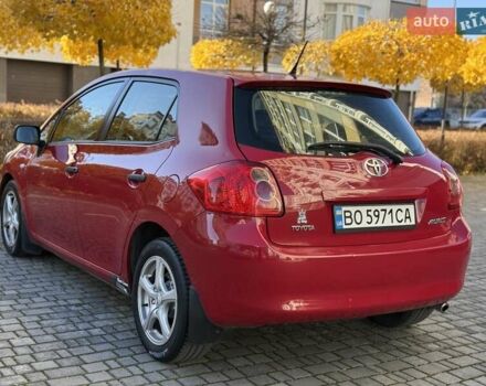 Червоний Тойота Ауріс, об'ємом двигуна 1.4 л та пробігом 220 тис. км за 7000 $, фото 15 на Automoto.ua