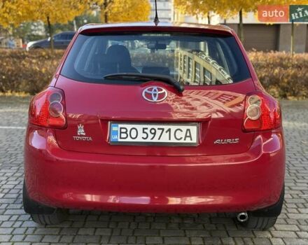 Червоний Тойота Ауріс, об'ємом двигуна 1.4 л та пробігом 220 тис. км за 7000 $, фото 13 на Automoto.ua