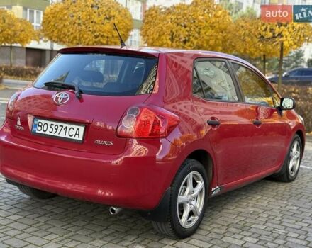 Червоний Тойота Ауріс, об'ємом двигуна 1.4 л та пробігом 220 тис. км за 7000 $, фото 14 на Automoto.ua