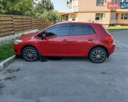 Червоний Тойота Ауріс, об'ємом двигуна 1.6 л та пробігом 226 тис. км за 5900 $, фото 8 на Automoto.ua