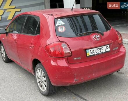 Красный Тойота Аурис, объемом двигателя 1.6 л и пробегом 200 тыс. км за 4500 $, фото 13 на Automoto.ua
