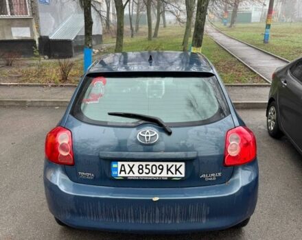 Синий Тойота Аурис, объемом двигателя 2 л и пробегом 198 тыс. км за 3000 $, фото 3 на Automoto.ua