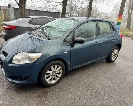 Синий Тойота Аурис, объемом двигателя 2 л и пробегом 198 тыс. км за 3000 $, фото 2 на Automoto.ua