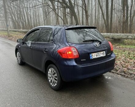 Синий Тойота Аурис, объемом двигателя 1.6 л и пробегом 210 тыс. км за 5350 $, фото 3 на Automoto.ua