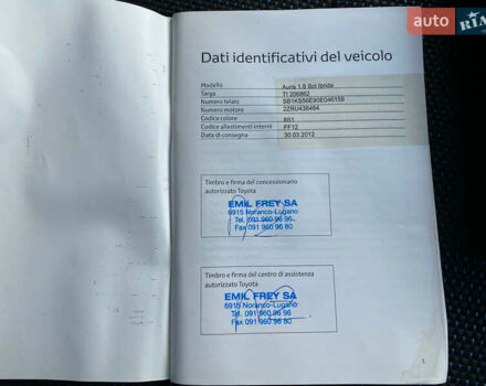 Синій Тойота Ауріс, об'ємом двигуна 1.8 л та пробігом 268 тис. км за 10399 $, фото 16 на Automoto.ua