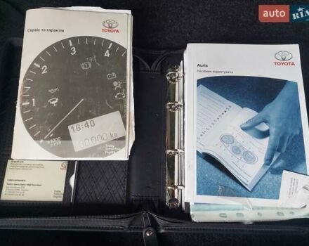 Синий Тойота Аурис, объемом двигателя 1.6 л и пробегом 130 тыс. км за 10800 $, фото 20 на Automoto.ua