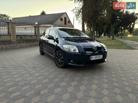 Синий Тойота Аурис, объемом двигателя 1.6 л и пробегом 169 тыс. км за 7199 $, фото 1 на Automoto.ua