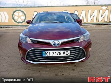 Красный Тойота Авалон, объемом двигателя 2.5 л и пробегом 109 тыс. км за 23000 $, фото 1 на Automoto.ua