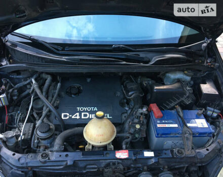 Черный Тойота Авенсис Версо, объемом двигателя 2 л и пробегом 260 тыс. км за 5800 $, фото 9 на Automoto.ua