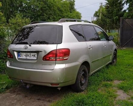 Сірий Тойота Авенсіс Версо, об'ємом двигуна 2 л та пробігом 335 тис. км за 4200 $, фото 4 на Automoto.ua